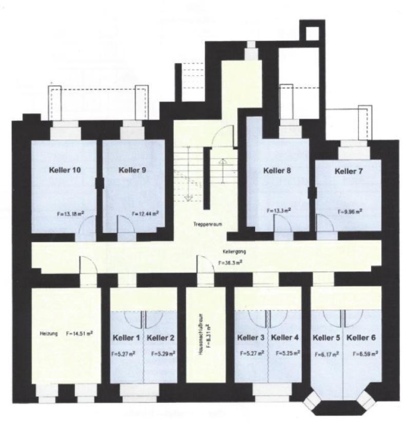 Grundriss Keller 7