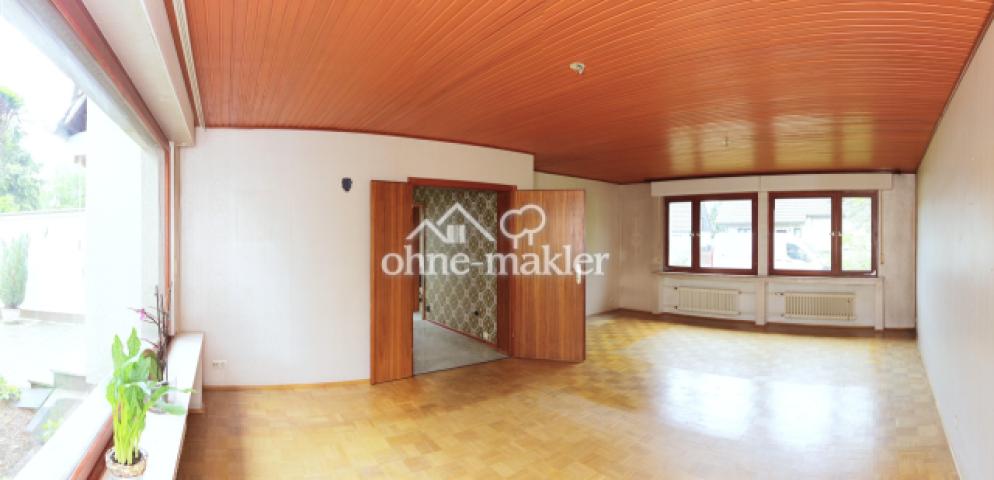 Wohnzimmer Richtung Südwest