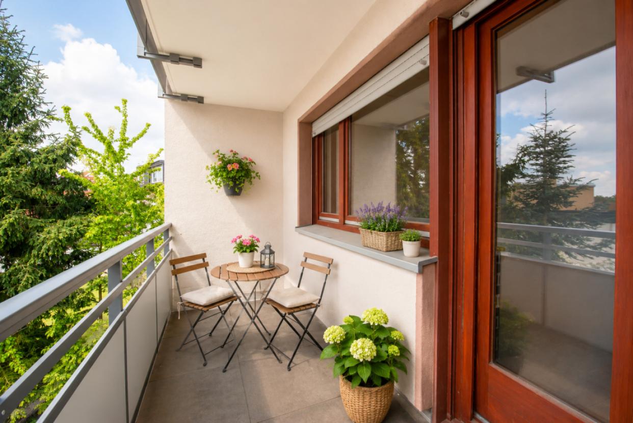Einrichtungsidee Balkon