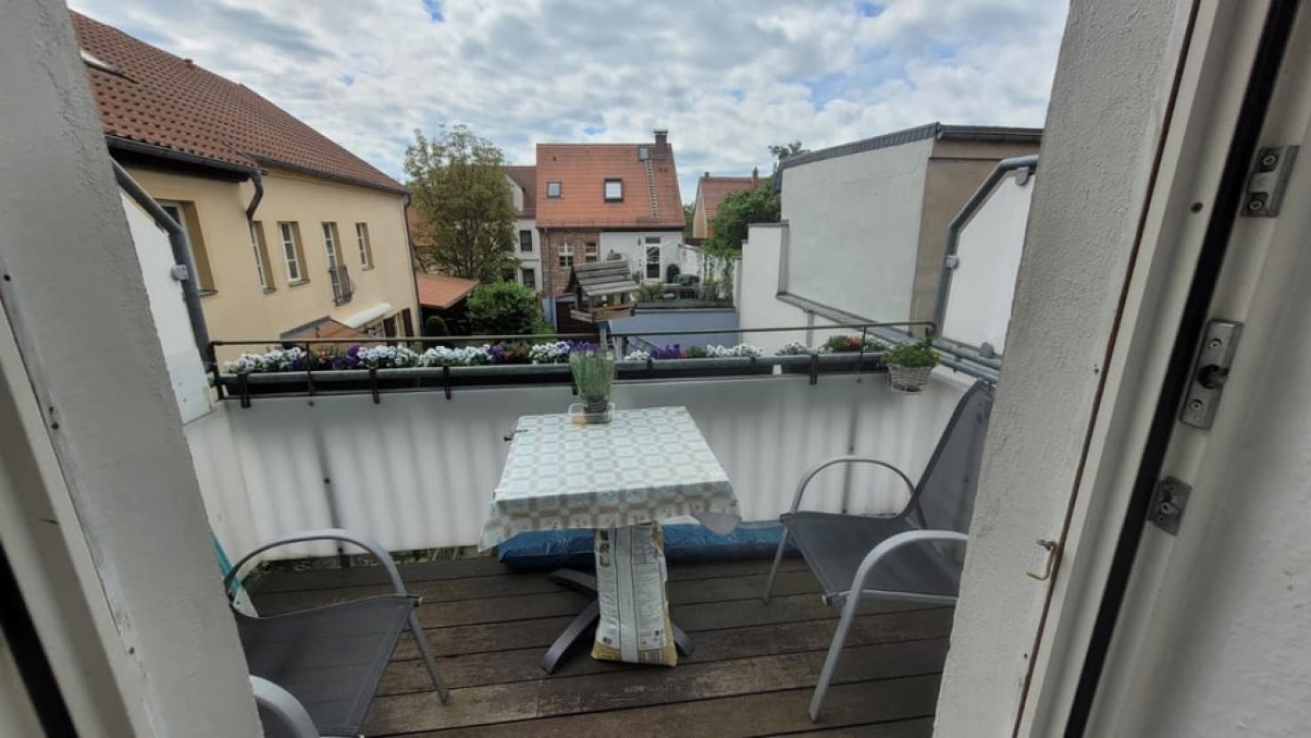 Balkon Aussicht