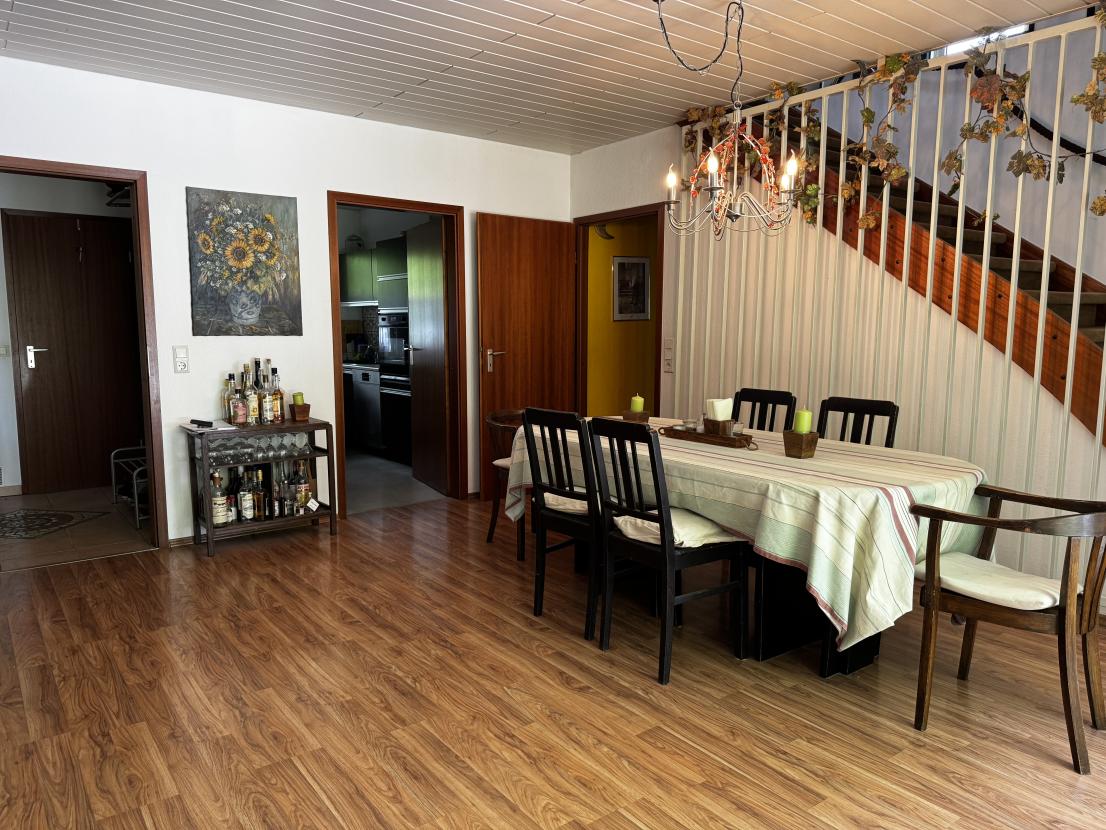 Esszimmer EG mit Gartenzugang