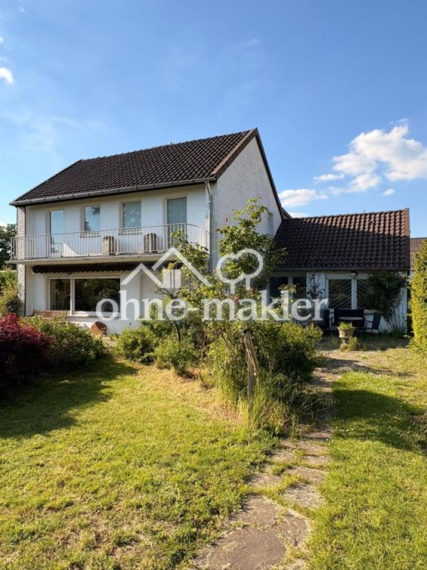 Frontansicht des Hauses