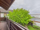 Blick vom Balkon