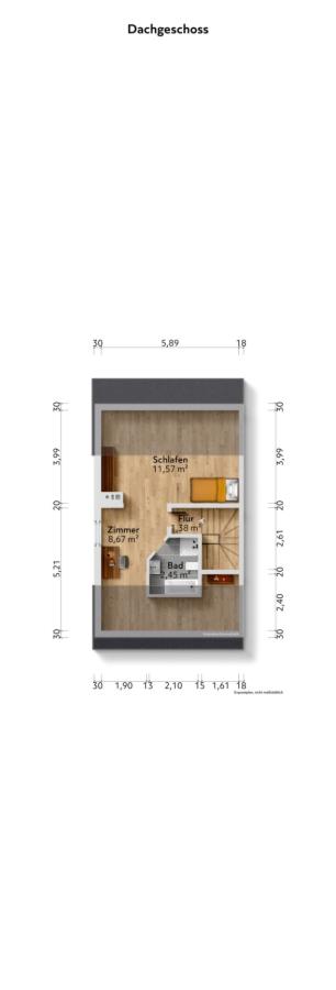Grundriss Dachgeschoss