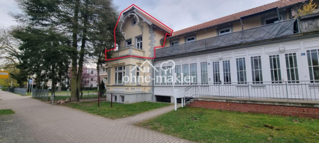 Wohnung markiert