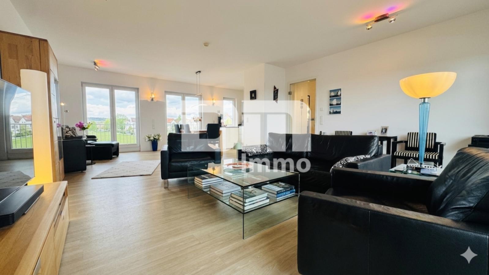 Wohn / Esszimmer / 4x Zugang Dachterrasse