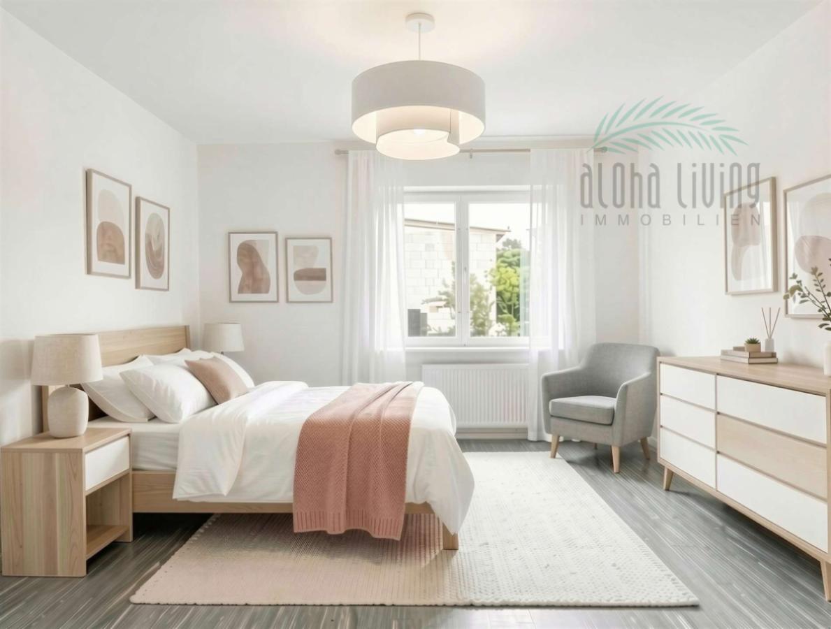 Visualisierung Einrichtungsidee -Schlafzimmer 1 