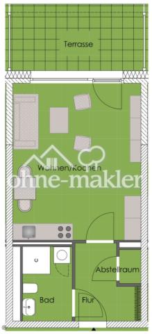 Grundriss der Wohnung