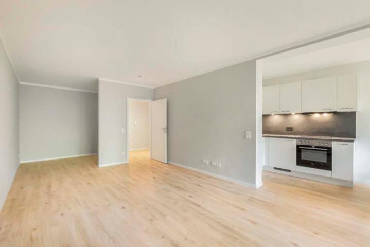 Wohnzimmer mit Küche