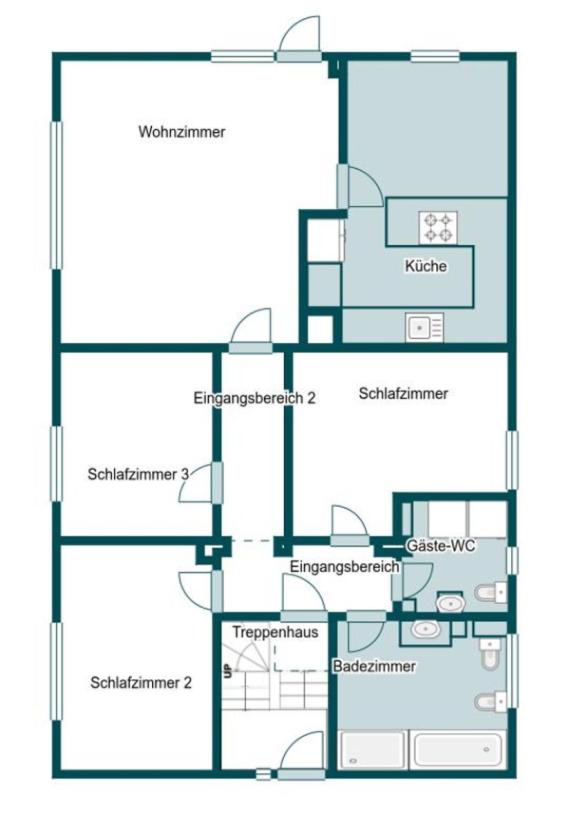 Grundriss Skizze EG