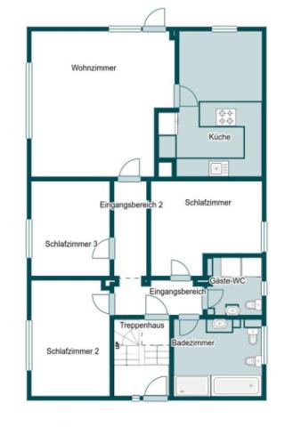 Grundriss Skizze EG