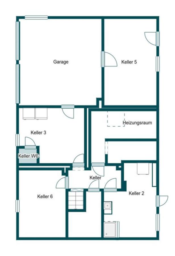 Grundriss Skizze UG