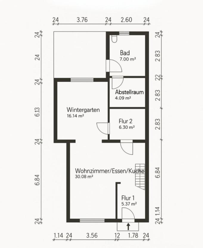 Grundriss Skizze EG