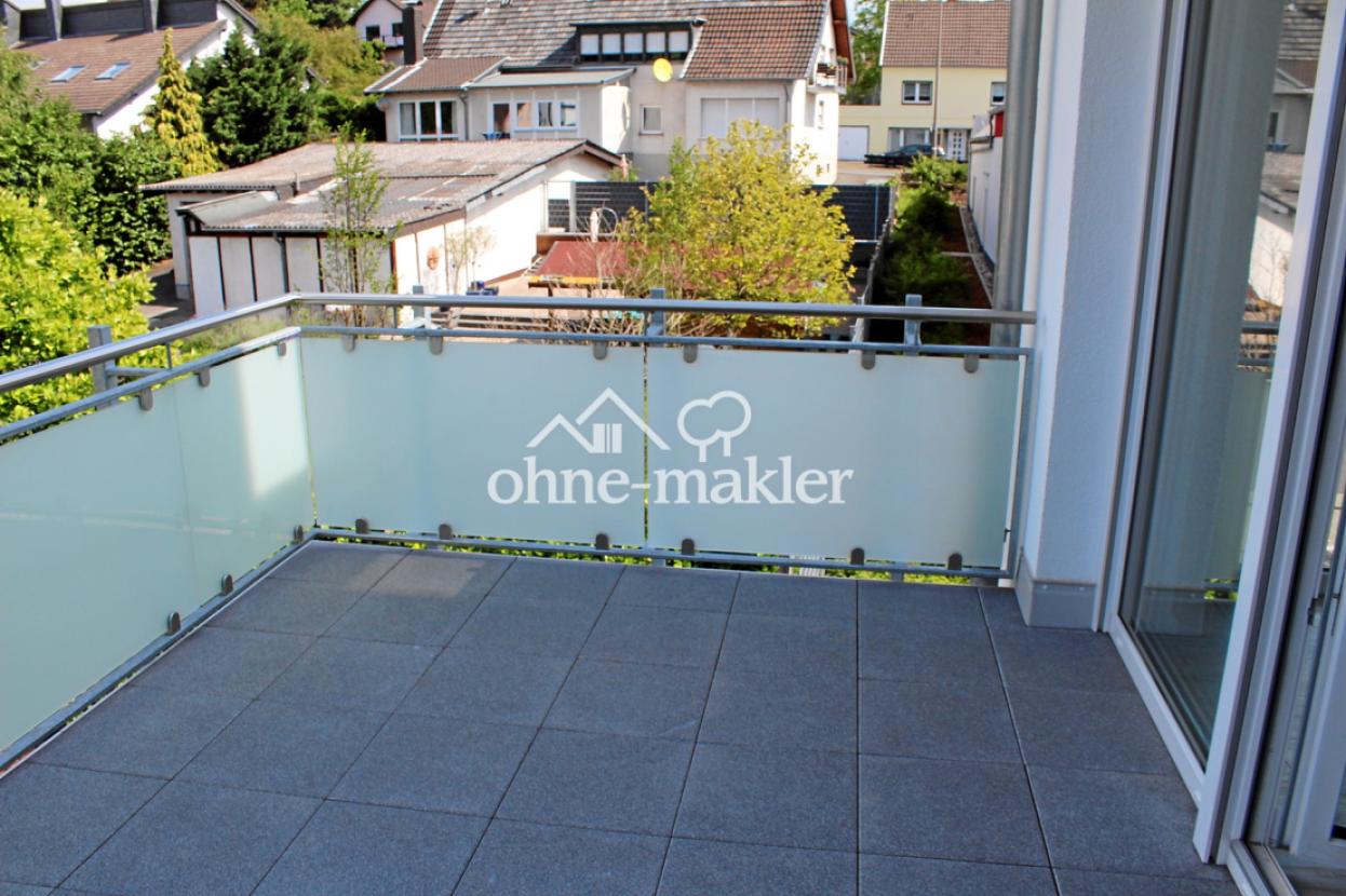 Balkon und Aussicht