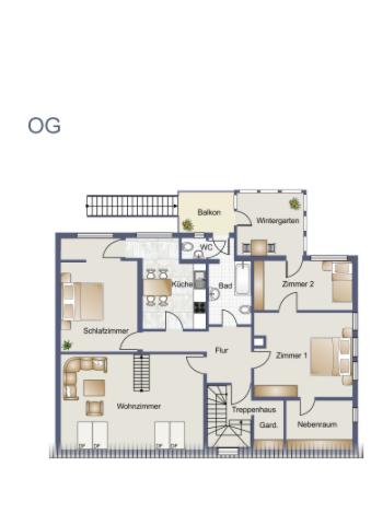 Grundriss OG