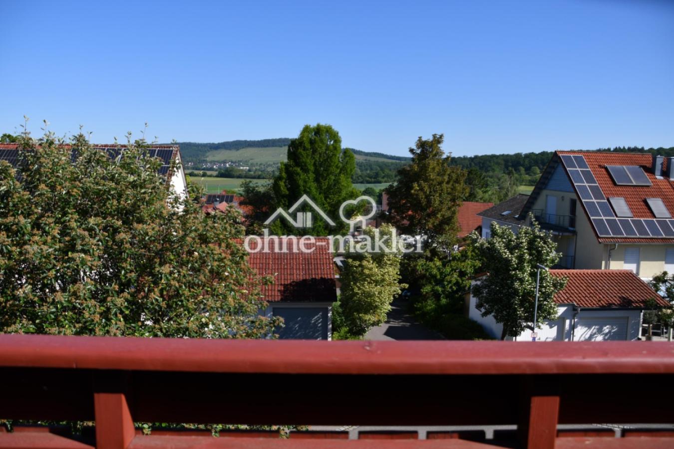 Blick von der Terrasse