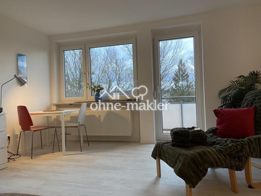 Balkon / Ausblick ins Grüne