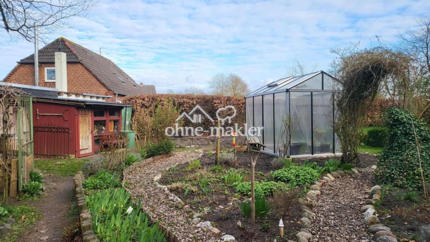 Gartenblick aus der Küche