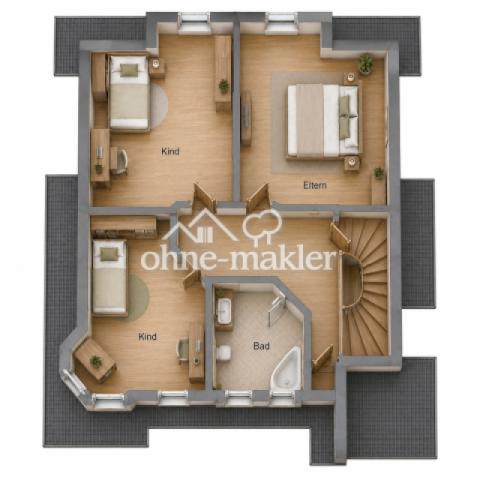 Grundriss Dachgeschoss