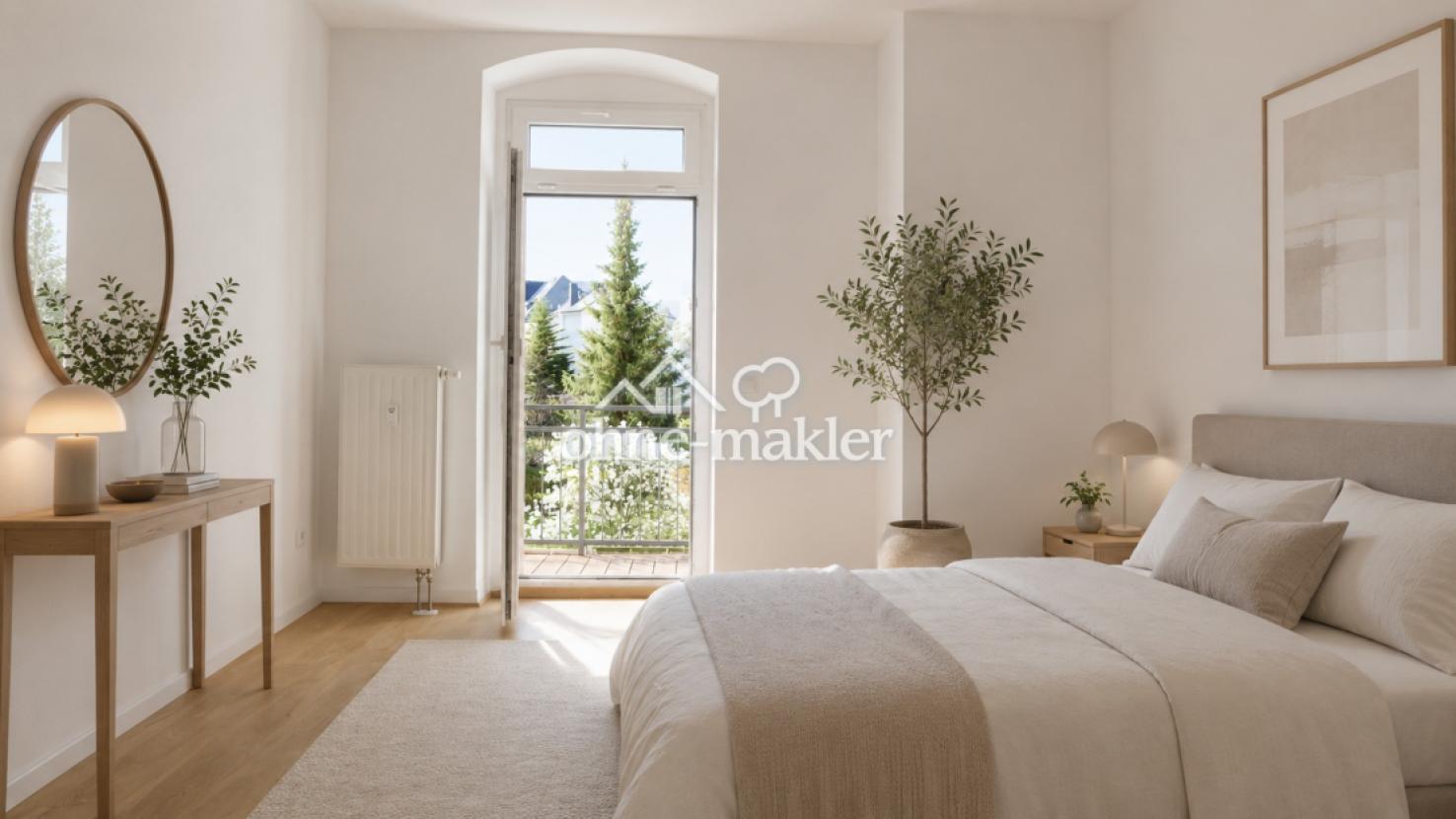 Schlafzimmer _KI gestaget