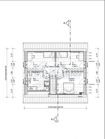 Grundriss Dachgeschoss