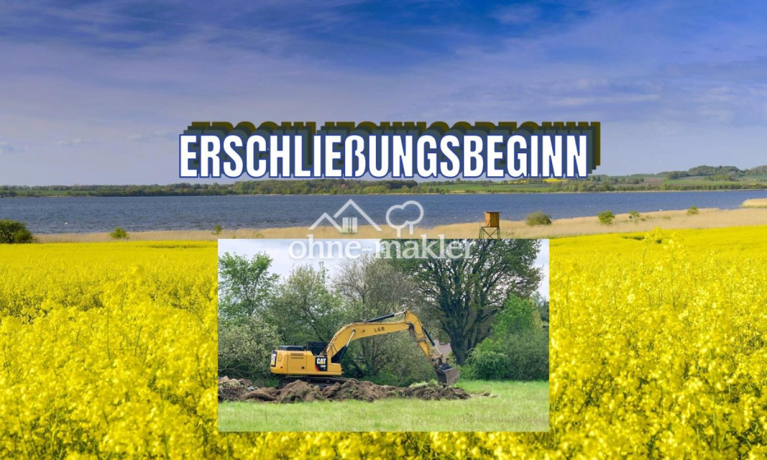 Die Erschließung hat begonnen