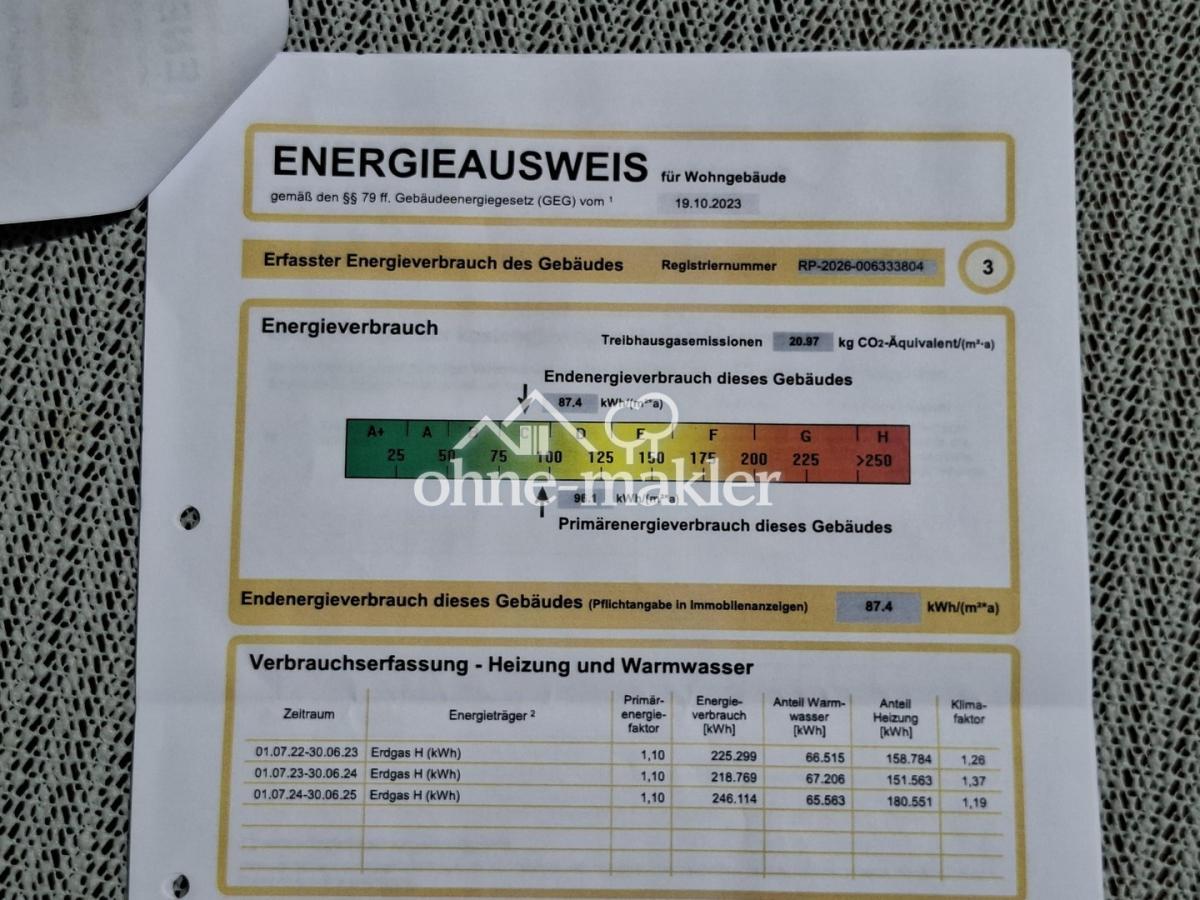 Energieausweis Verbrauch