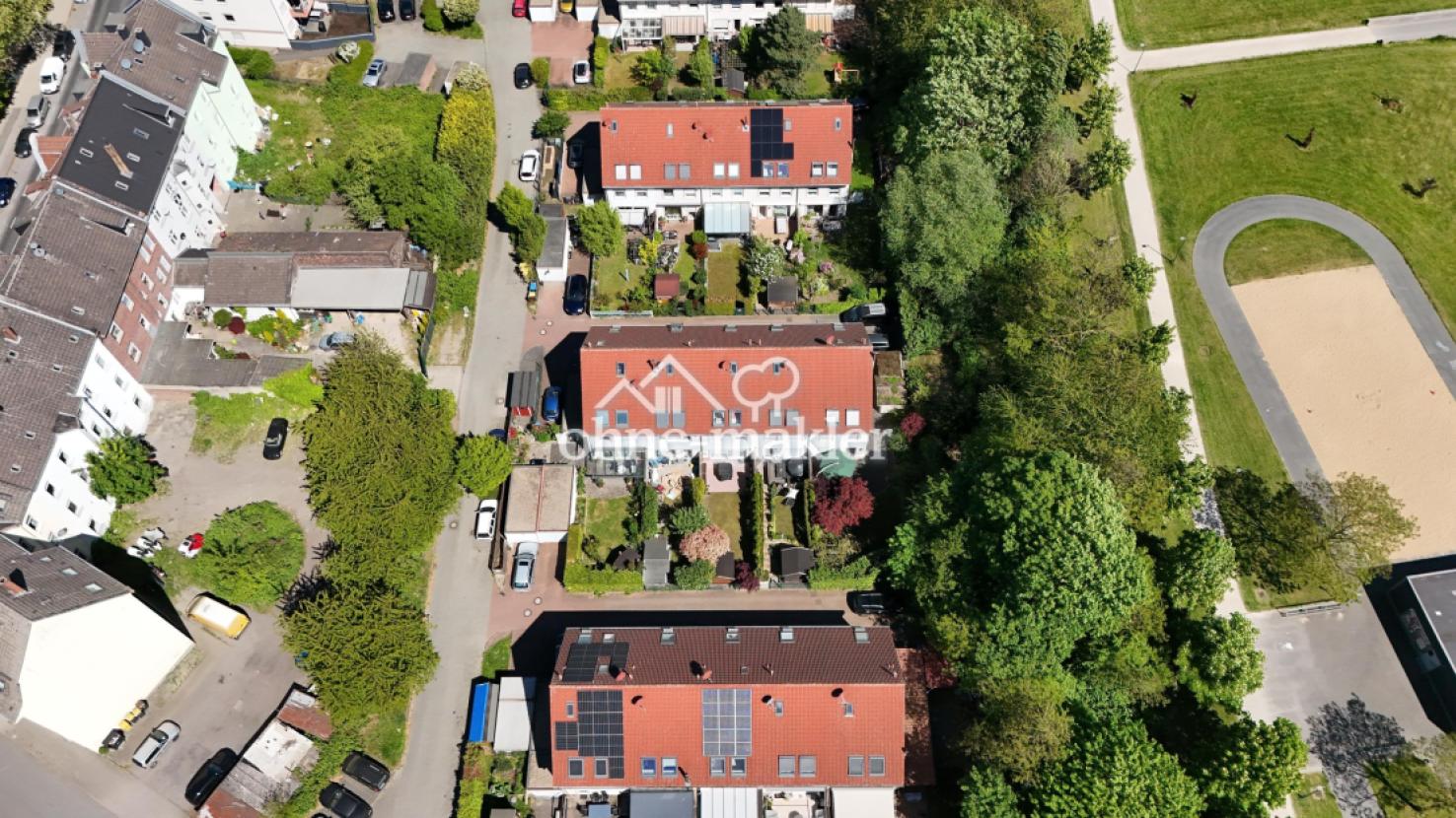 Luftbild Siedlung