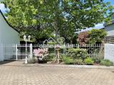Garagenhof Blick in den Garten