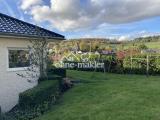Fernblick aus dem Garten