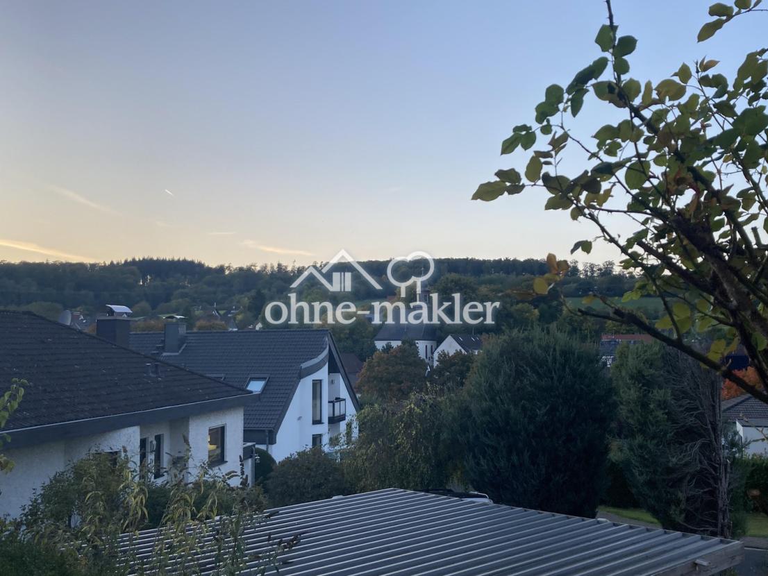 Fernblick von der Terrasse aus