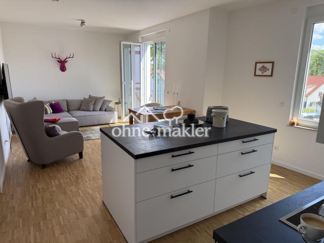 Blick ins Wohnzimmer
