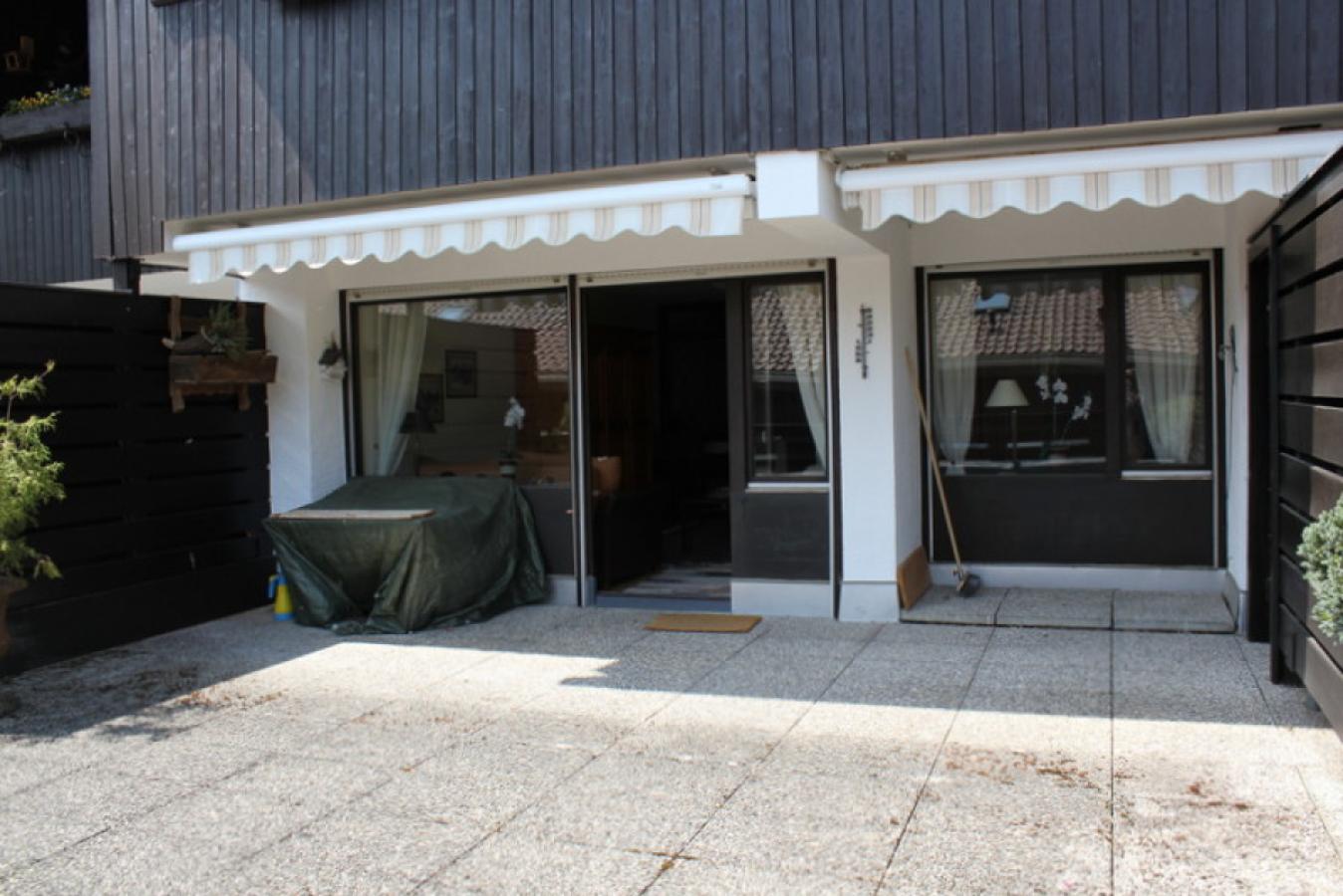 Sonnige Terrasse