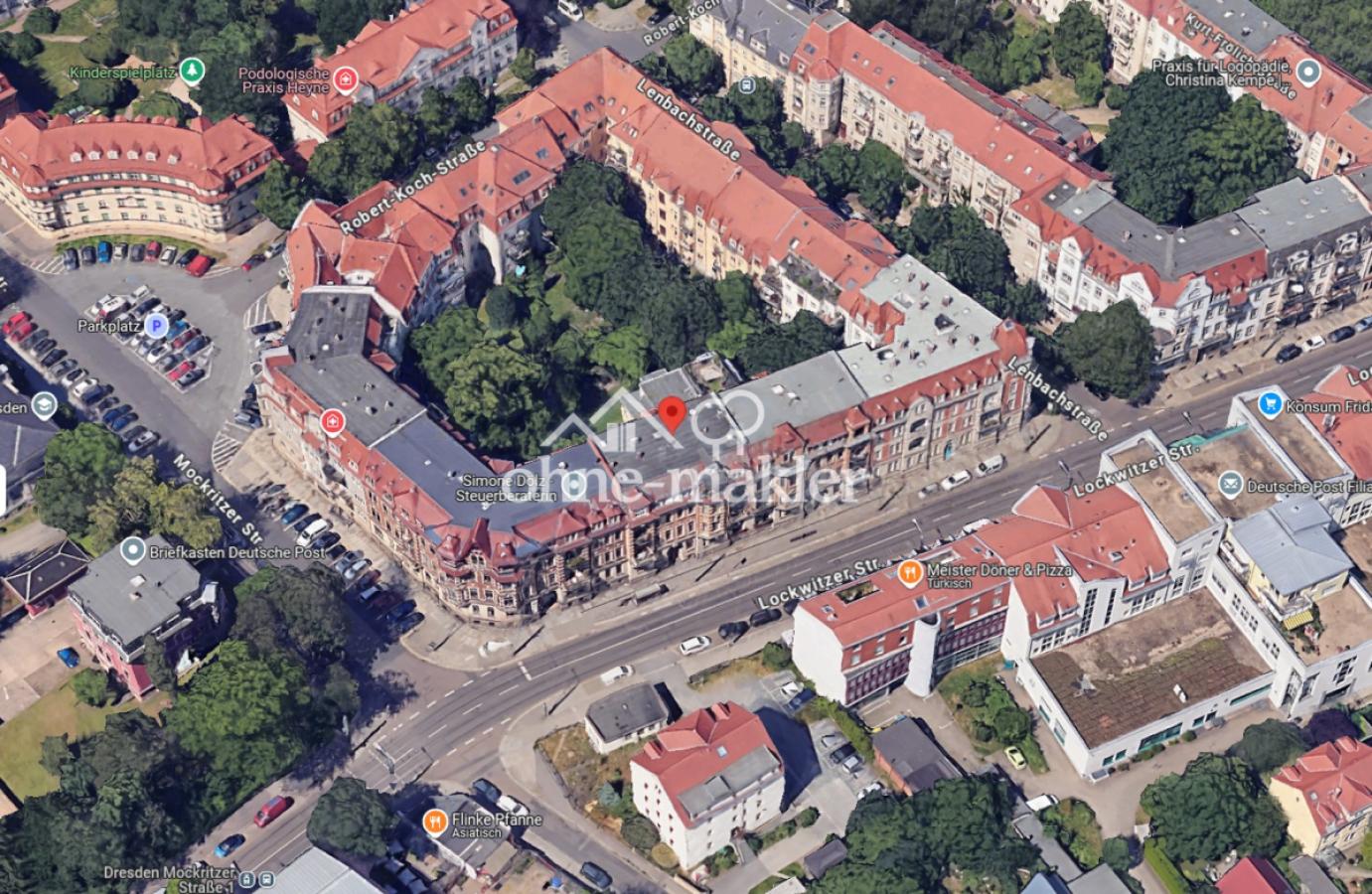 Vogelperspektive Haus