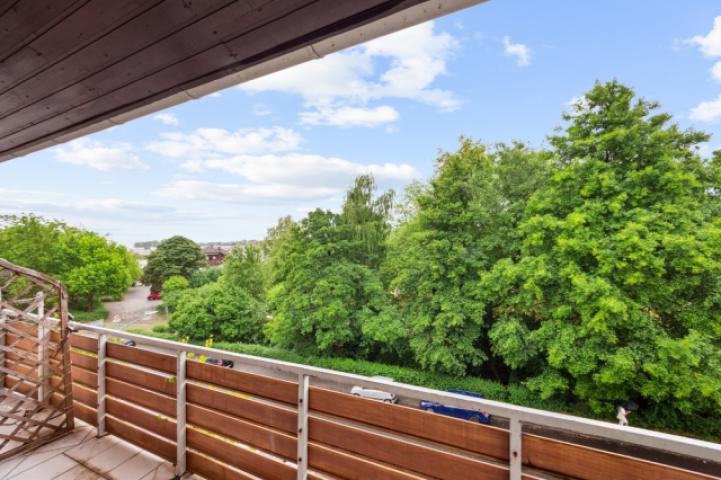 Aussicht vom Balkon Wohnung 1