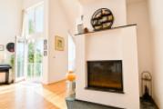 Kamin Blickrichtung Balkon