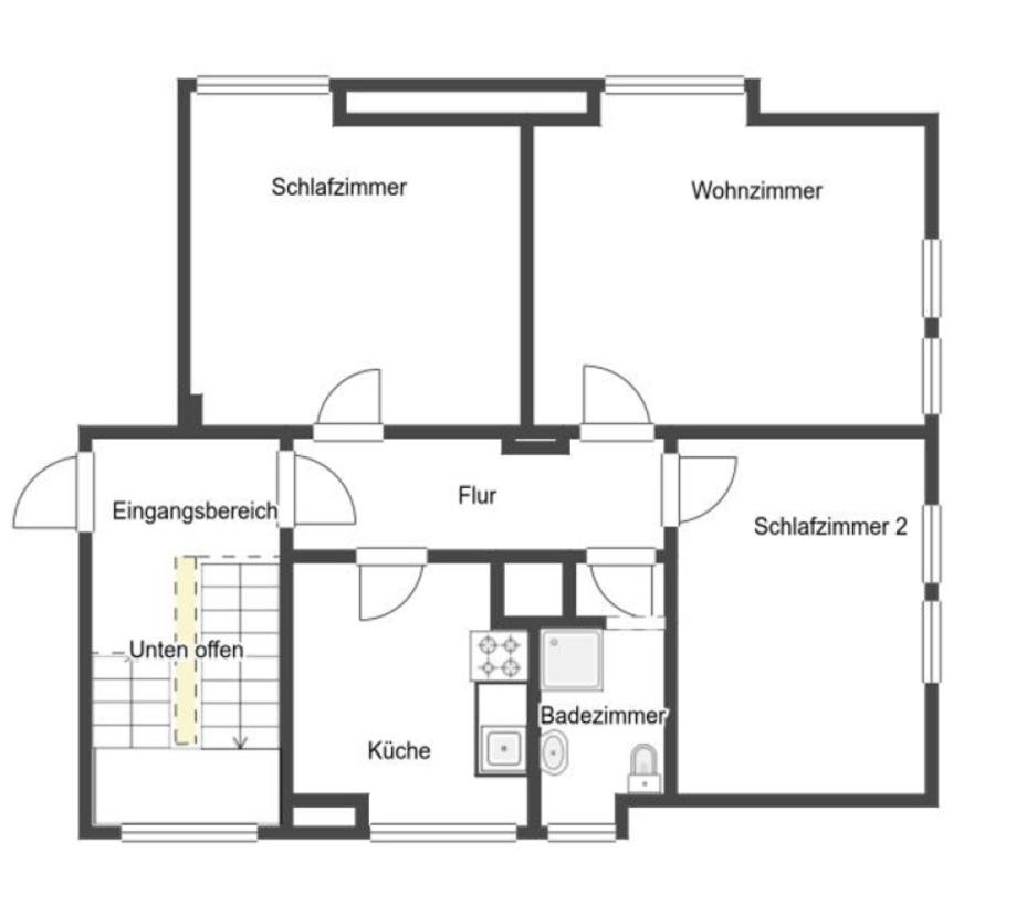 Grundriss Skizze OG