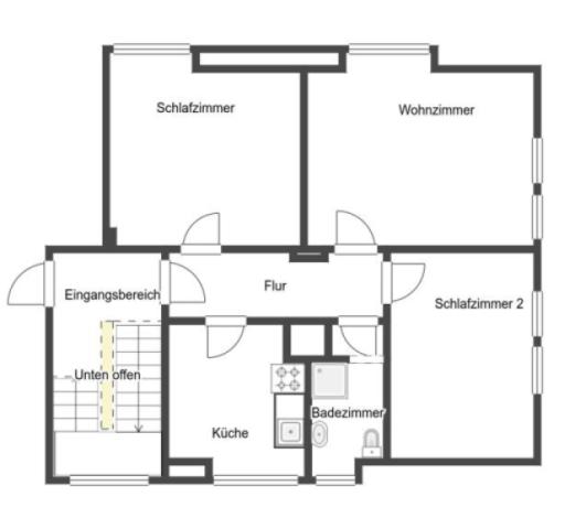 Grundriss Skizze OG