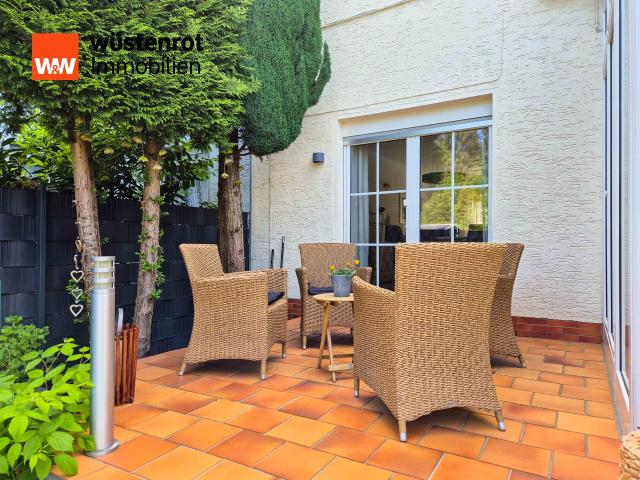 Terrasse am Wintergarten