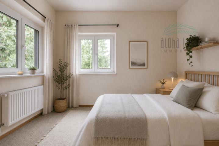 Visualisierung Einrichtungsidee - Zimmer 5 (OG) 