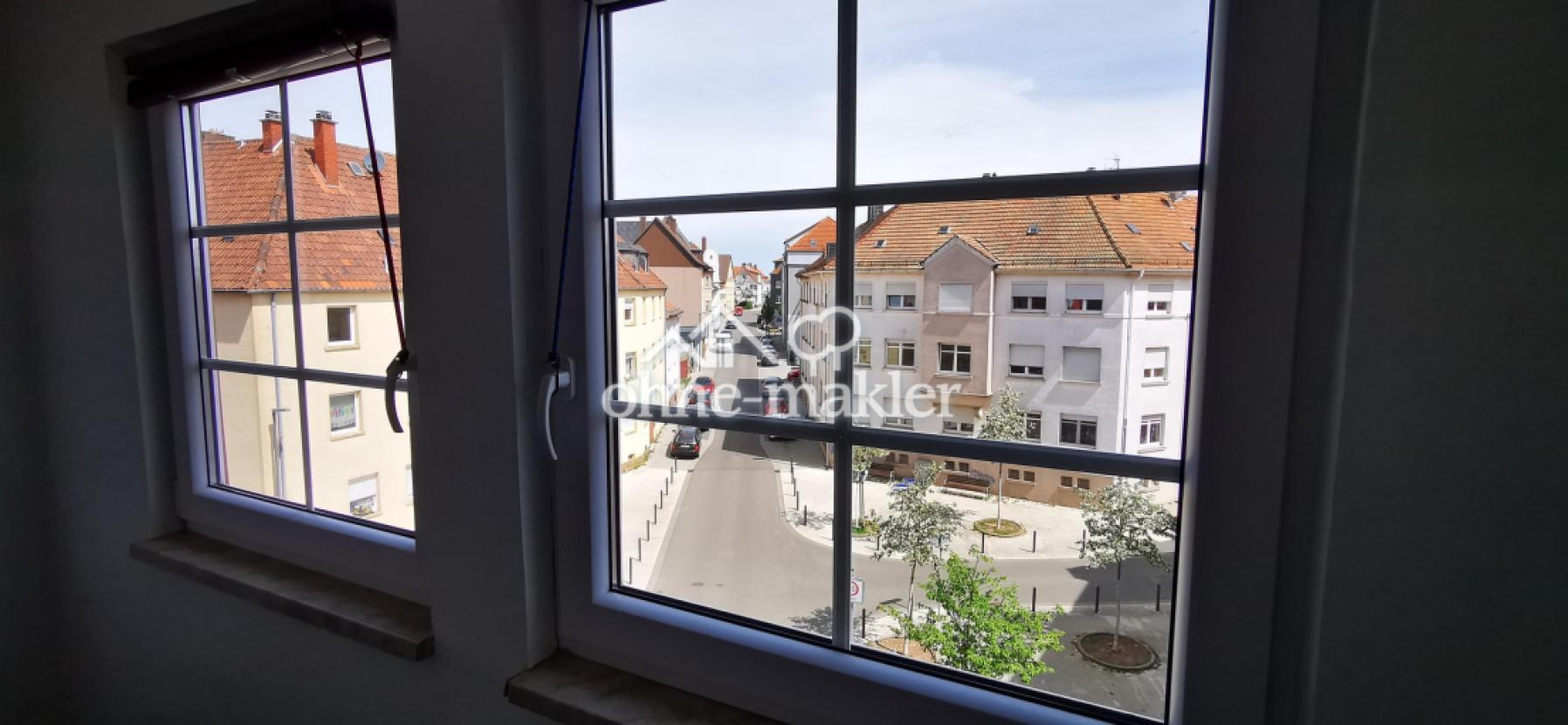 Blick aus Schlafbereich
