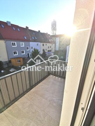 Balkon mit Südausrichtung