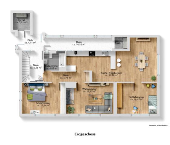 Grundriss Erdgeschoss