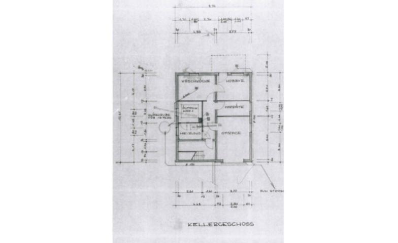 Grundriss Untergeschoss