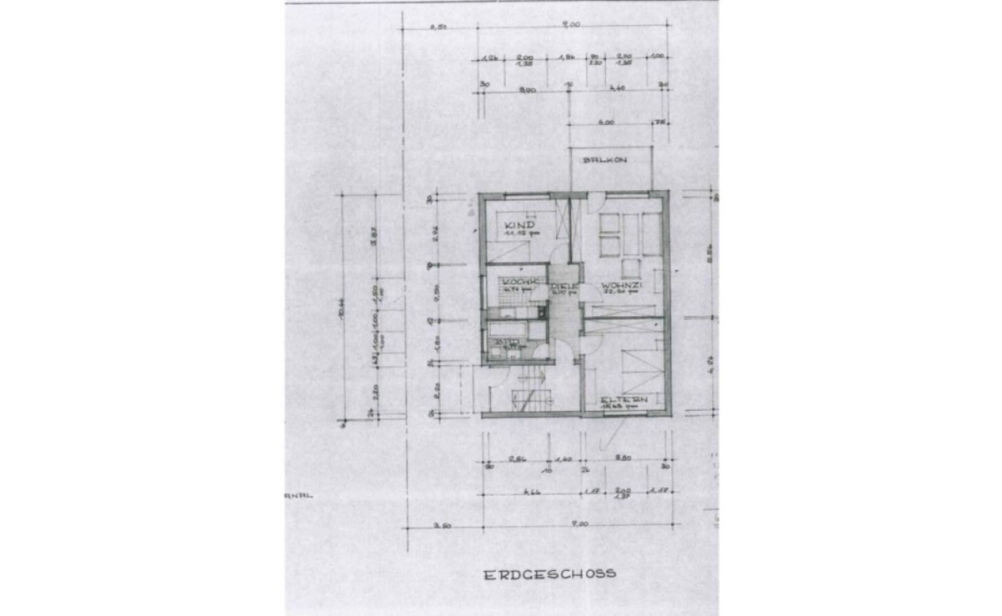 Grundriss Erdgeschoss