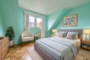 Ansicht Einrichtungsbeispiel Schlafzimmer