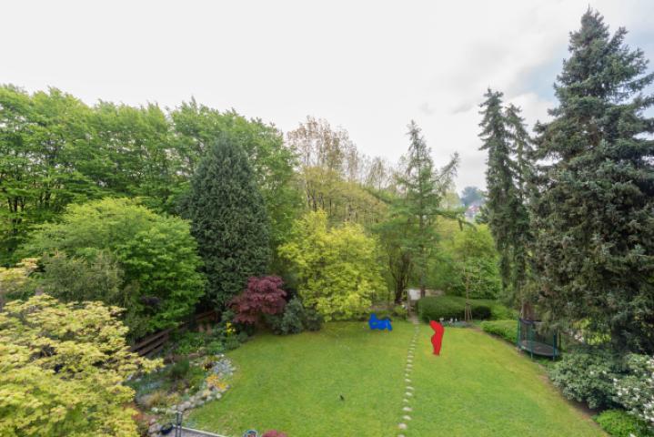 Aussicht vom Balkon