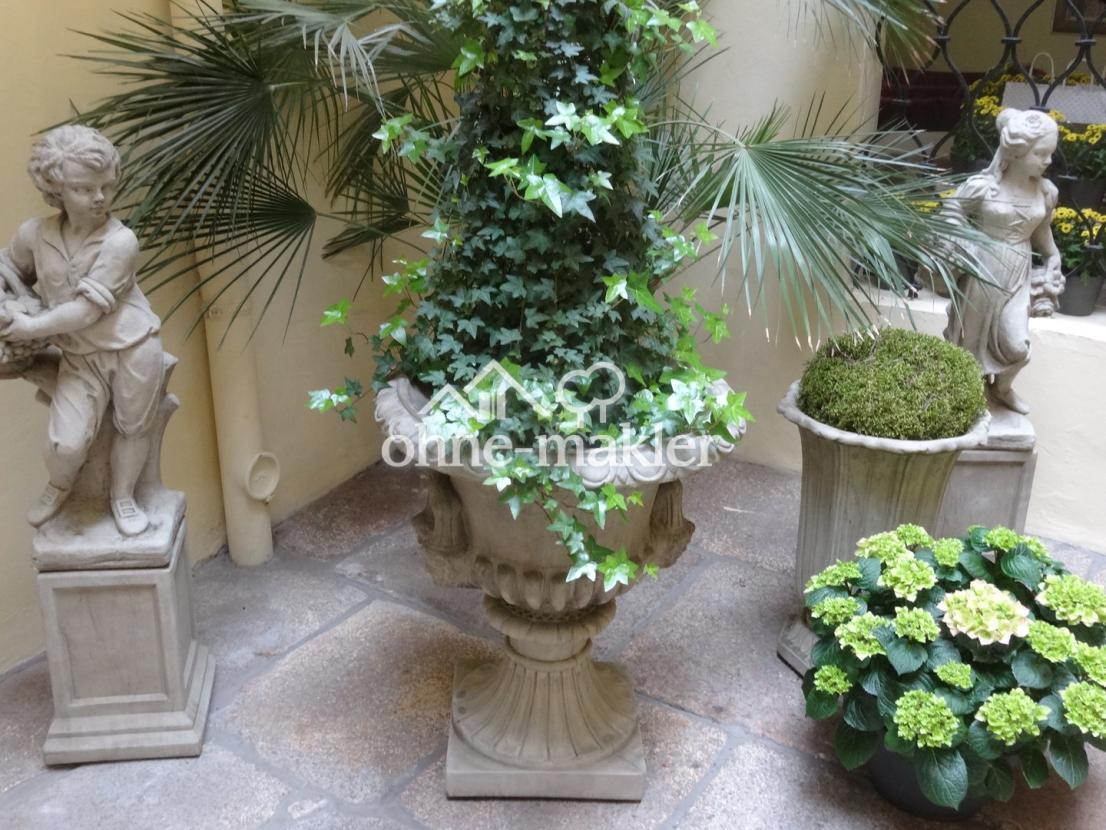Blick in historischen Innenhof