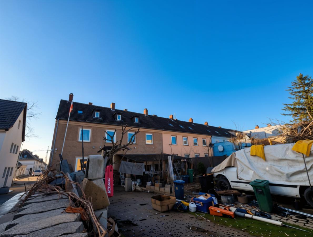 Hausrückseite