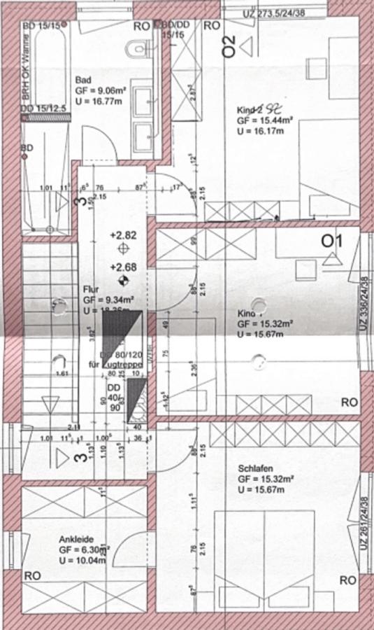 Grundriss 1. Obergeschoss